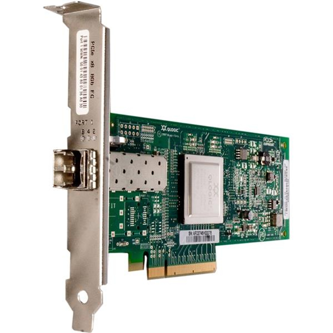 QLE2560 QLogic StorageWorks Single-Port LC 8Gbps Fibre Channel PCI Express 2.0 x8 Host Bus Network Adapter