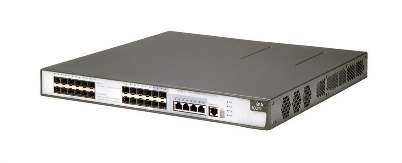 3CR17250-91 3Com Gigabit 24-Ports RJ-45 10B/100Base-T Ethernet 5500G-Ei Switch (Refurbished)