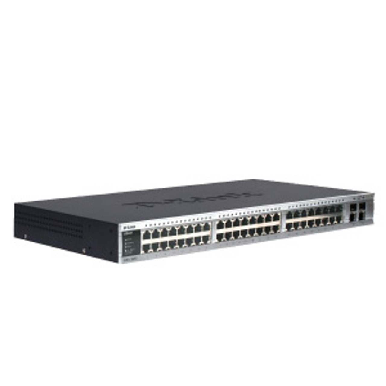 DES-3828-TAA D-Link xStack Managed 24-Ports 10/100 Stackable L3 Switch with 4 Gigabit Copper Ports + 2 Combo SFP (TAA Compliant) (Refurbished)
