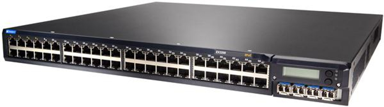 EX3200-48T Juniper EX 3200 48-Ports 10/100/1000Base-T (8 PoE ports) Network  Switch with 320W AC PSU (Refurbished)