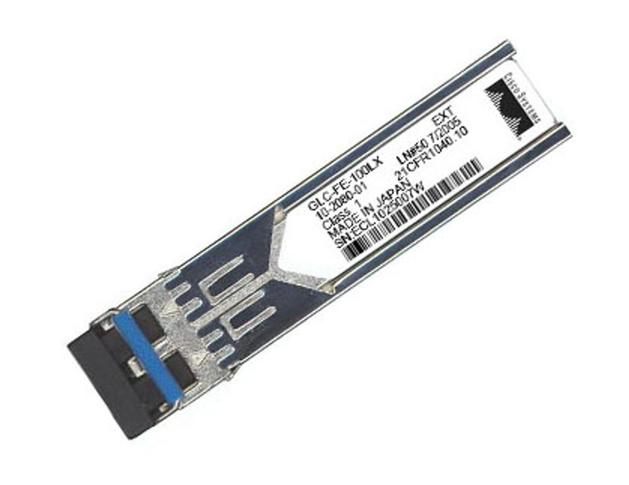 GLC-FE-100LX Cisco 100Mbps 100Base-LX Single-mode Fiber 10km 1310nm Duplex LC Connector SFP Transceiver Module