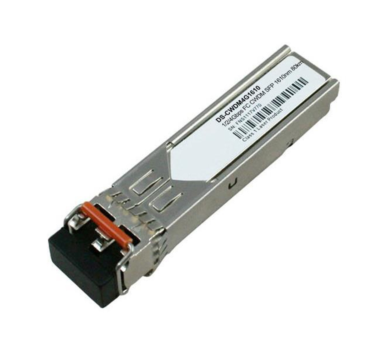 DS-CWDM4G1610= Cisco 4.25Gbps 4GBase-DWDM Single-mode Fiber 40km 1610nm Duplex LC Connector SFP Transceiver Module (Refurbished)