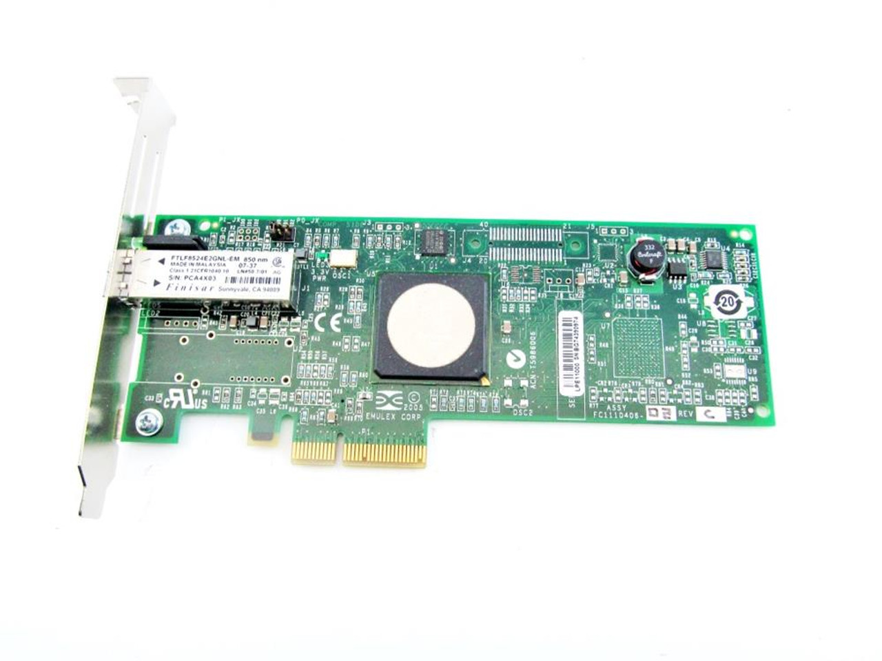 FTLF8524E2GNL-EM Emulex 4.25Gbps 4.25GBase-TX-RX Multi-Mode Fiber 500m 850nm Duplex LC Connector SFF Transceiver Module