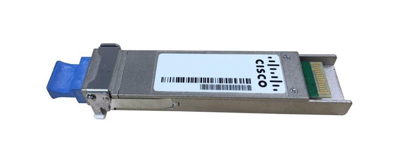 DWDMXFP429 Cisco 10Gbps 10GBase-DWDM Single-Mode Fiber 80km 1542.94nm Duplex LC Connector XFP Transceiver Module