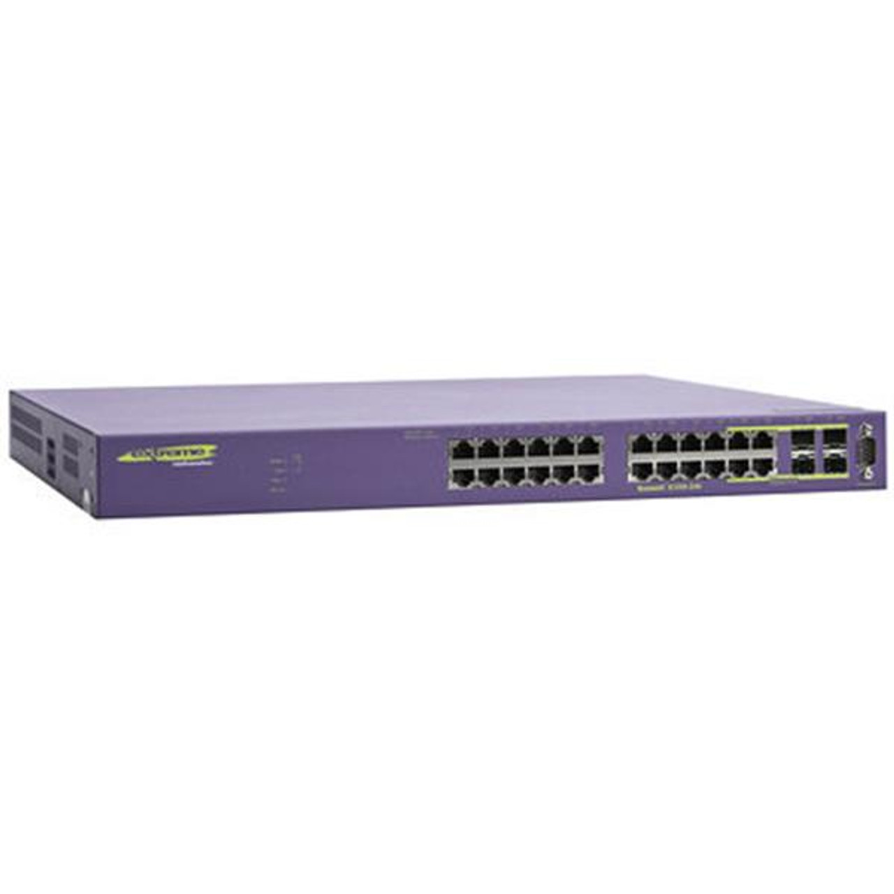16201 Extreme Networks Summit X350-24t 24-Ports 10/100/1000 Gigabit Switch with SFP Ports (Refurbished)