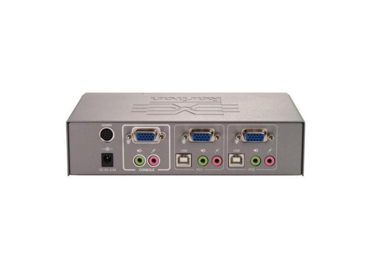 SW2-USB-COMBO Raritan SwitchMan SW2-USB-Combo KVM Switch 2 x 1 2 x Type B USB, 2 x HD-15 Monitor Desktop (Refurbished)