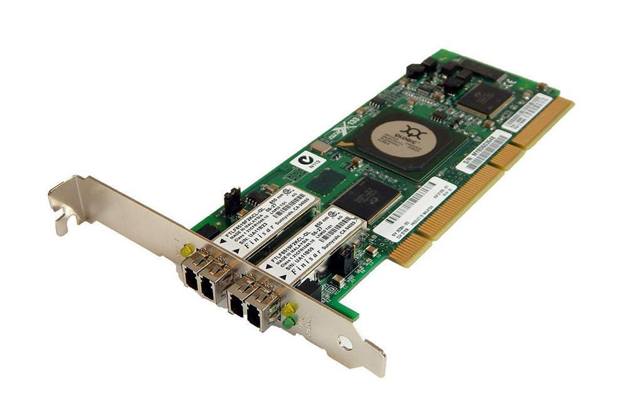 FC5010409-26 Qlogic Dual-Ports LC 2Gbps Fibre Channel PCI-X Host Bus Network Adapter for HP Compatible