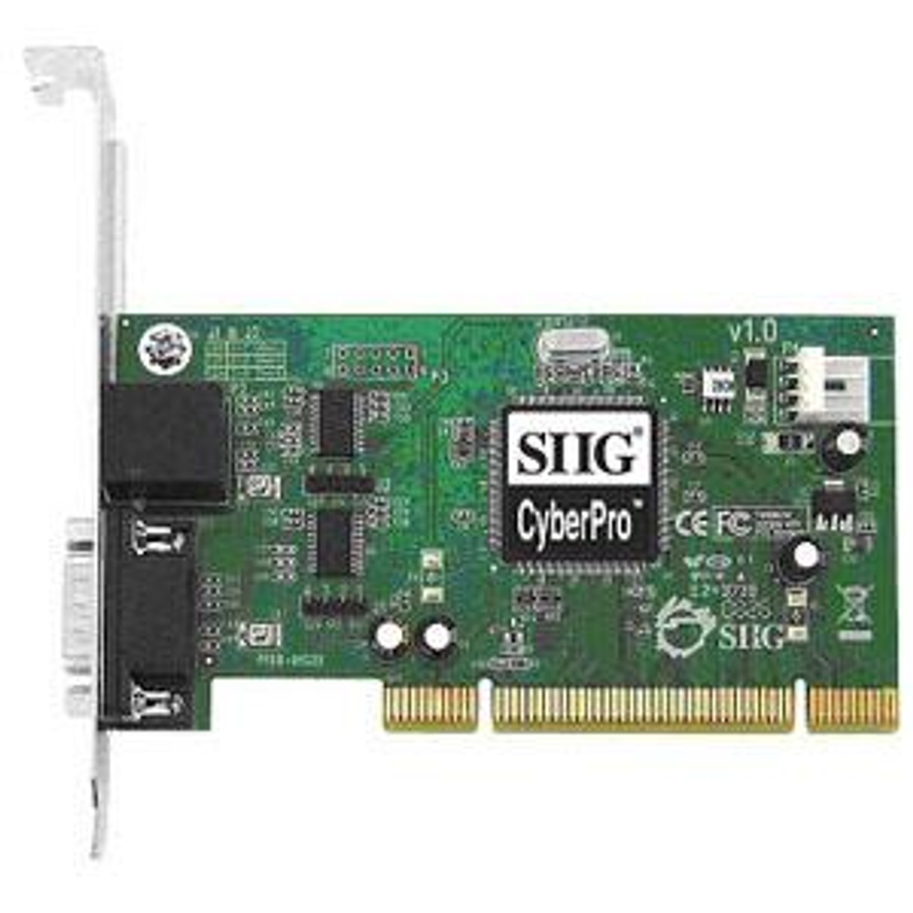 JJ-P00311-S1 SIIG Dp Cyberserial Dual Rj 2pt Pci For Lp Or Fp