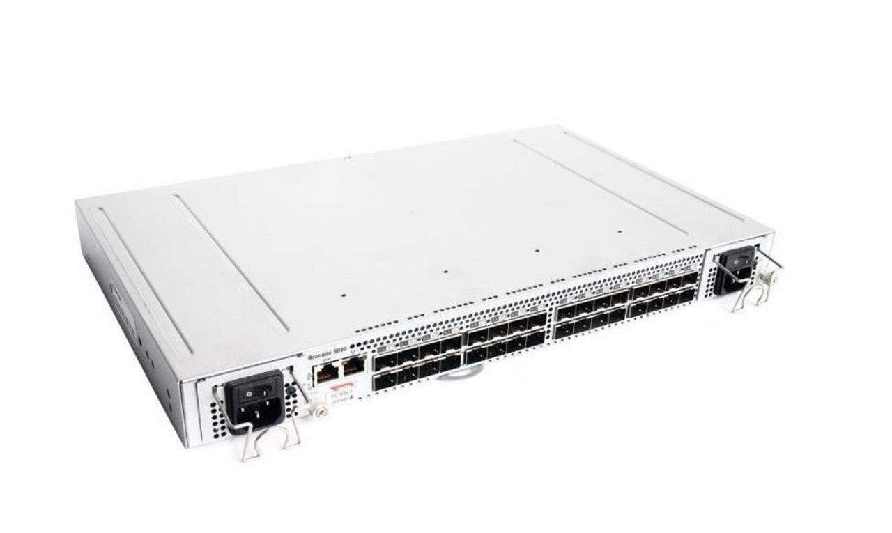 DS-5000B-00 EMC Brocade 5000 Fiber Channel Switch 32 Ports SFP 4.25Gbps (Refurbished) 1U Rack-Mountable DS-5000B-00