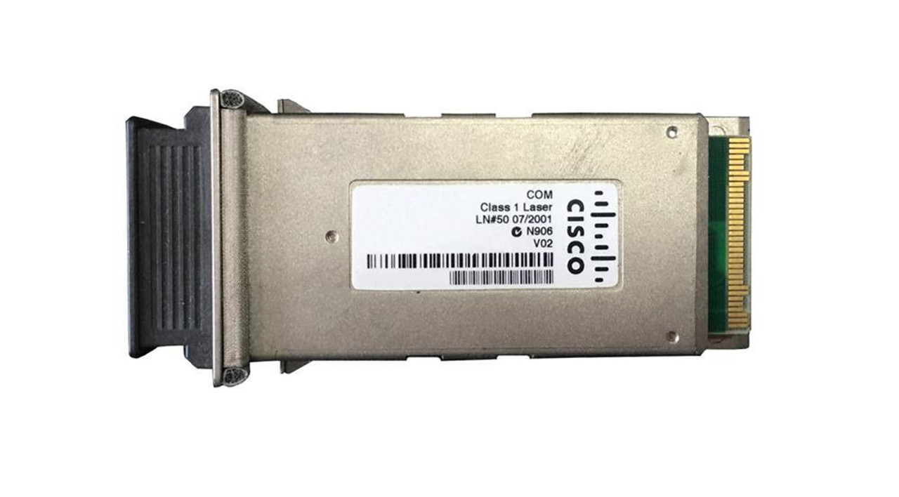 DWDM-X2-43.73 Cisco 10Gbps 10GBase-DWDM Single-Mode Fiber 80km 1543.73nm Duplex SC Connector X2 Transceiver Module (Refurbished)