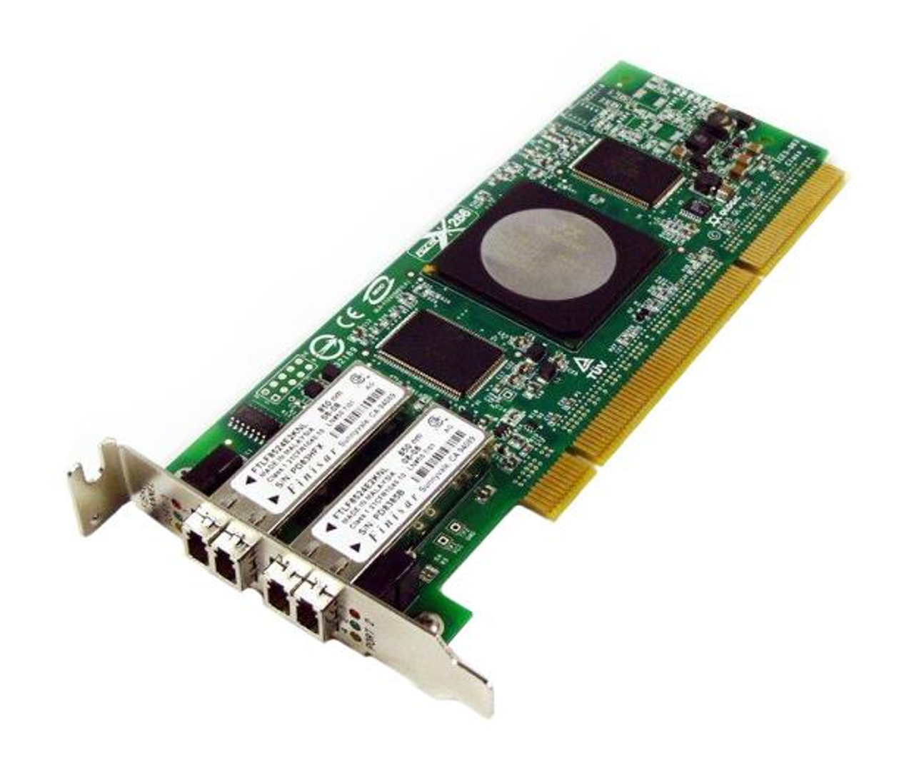 QLA2462-HP HP Dual-Ports LC 4Gbps Fibre Channel PCI-X Host Bus Network Adapter for QLogic Compatible