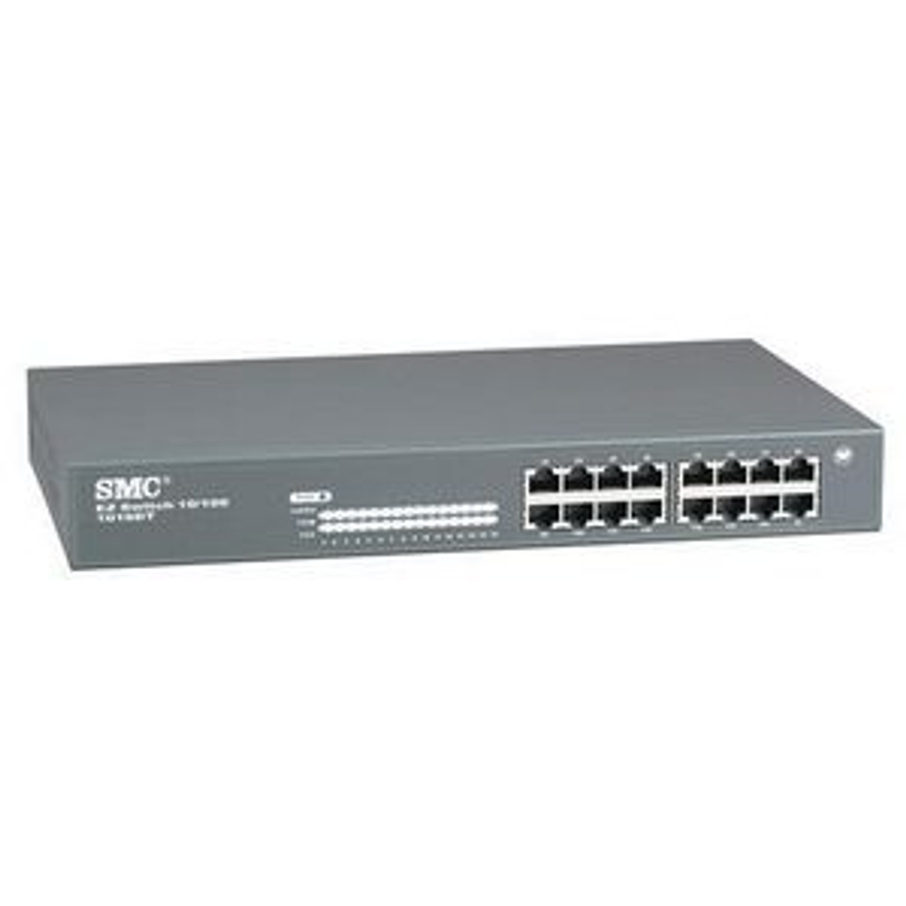 EZNET-16SW SMC Networks EZ Ethernet Switch 15 1 x 10/100Base-TX RJ-45 10/100Base-TX Rack Mountable (Refurbished)