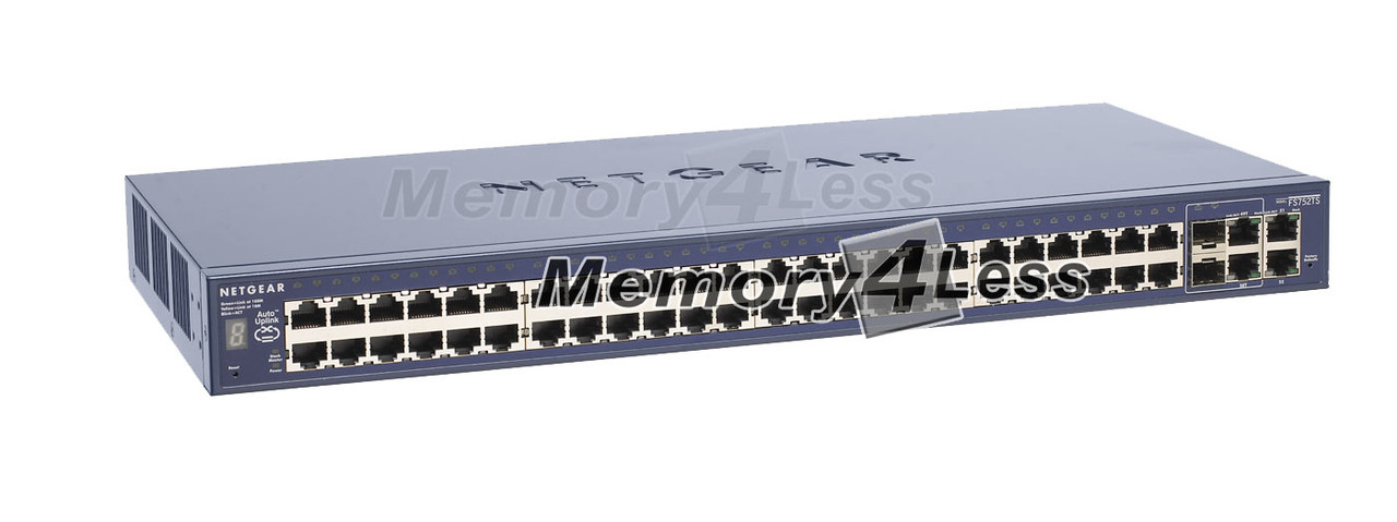 Netgear GS748TS ProSafe 48 Port Gigabit Stackable Switch