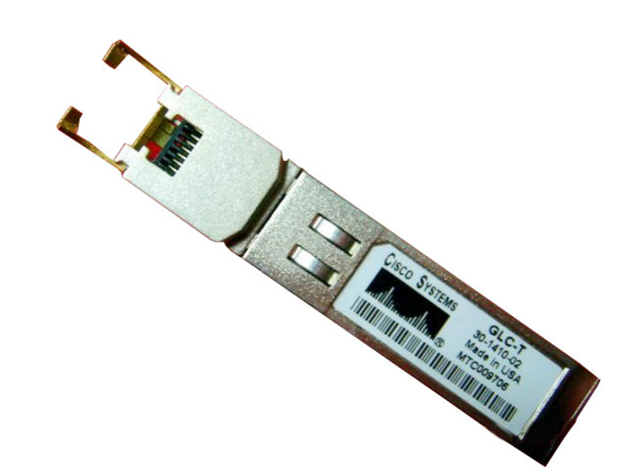 GLC-T= Cisco 1Gbps 1000Base-T Copper 100m RJ-45 Connector SFP Transceiver Module
