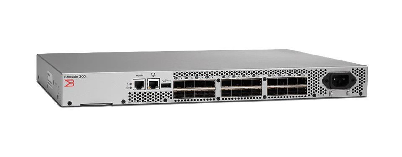 BR-360-0008-A Brocade 360 24-Ports 24act 24 8g-Sfp Full Fabric Switch (Refurbished)
