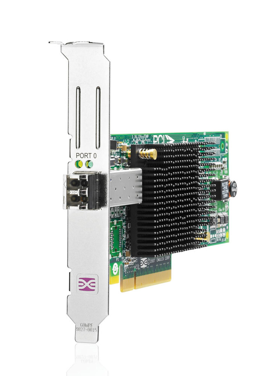 AJ762 HP StorageWorks 81E 8GB PCI-Express Single-Port Fibre Channel (Short Wave) Host Bus Adapter