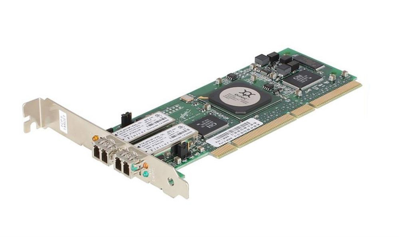 QLA2352L QLogic 2GB 64-bit 133MHz PCI-X Dual Port Fiber Channel Host Bus Adapter