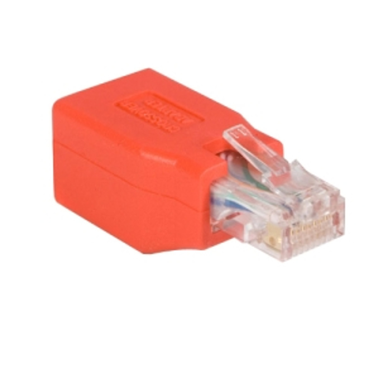C6CROSSOVER StarTech Gigabit Cat-6 to Crossover Ethernet Adapter (Red)