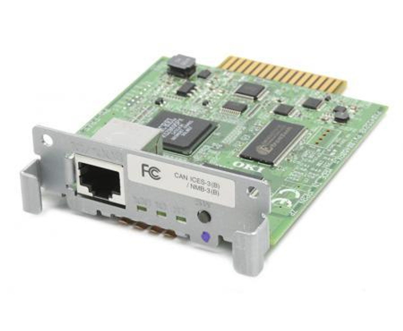 70034201 OkiData 6100e+ Print Server Lan Card for OP18, 24, 8C and 4410