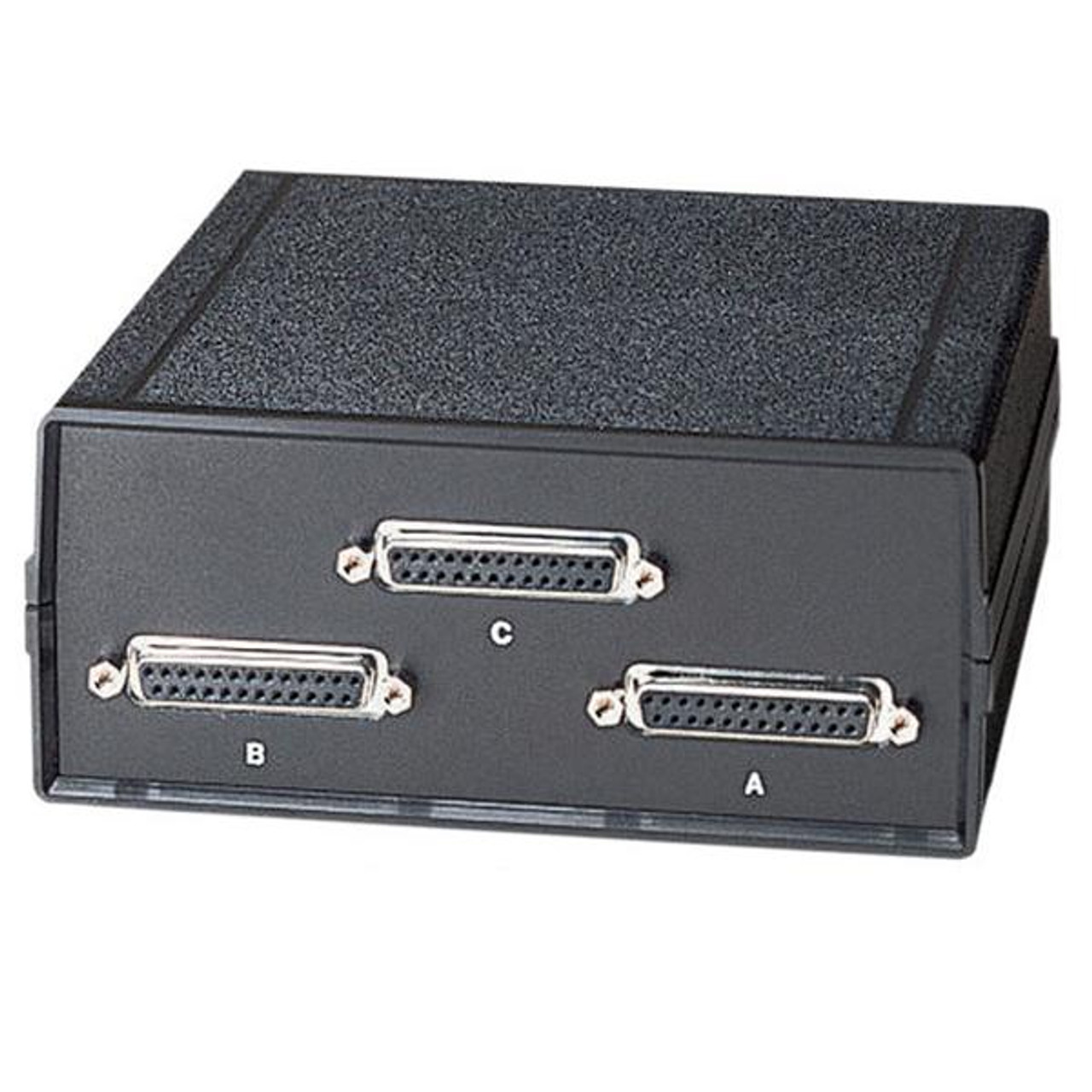 SWL025A-FFF Black Box ABC-25 (2 to 1) Switches 25 Leads Serial or Parallel (for PC U (Refurbished)