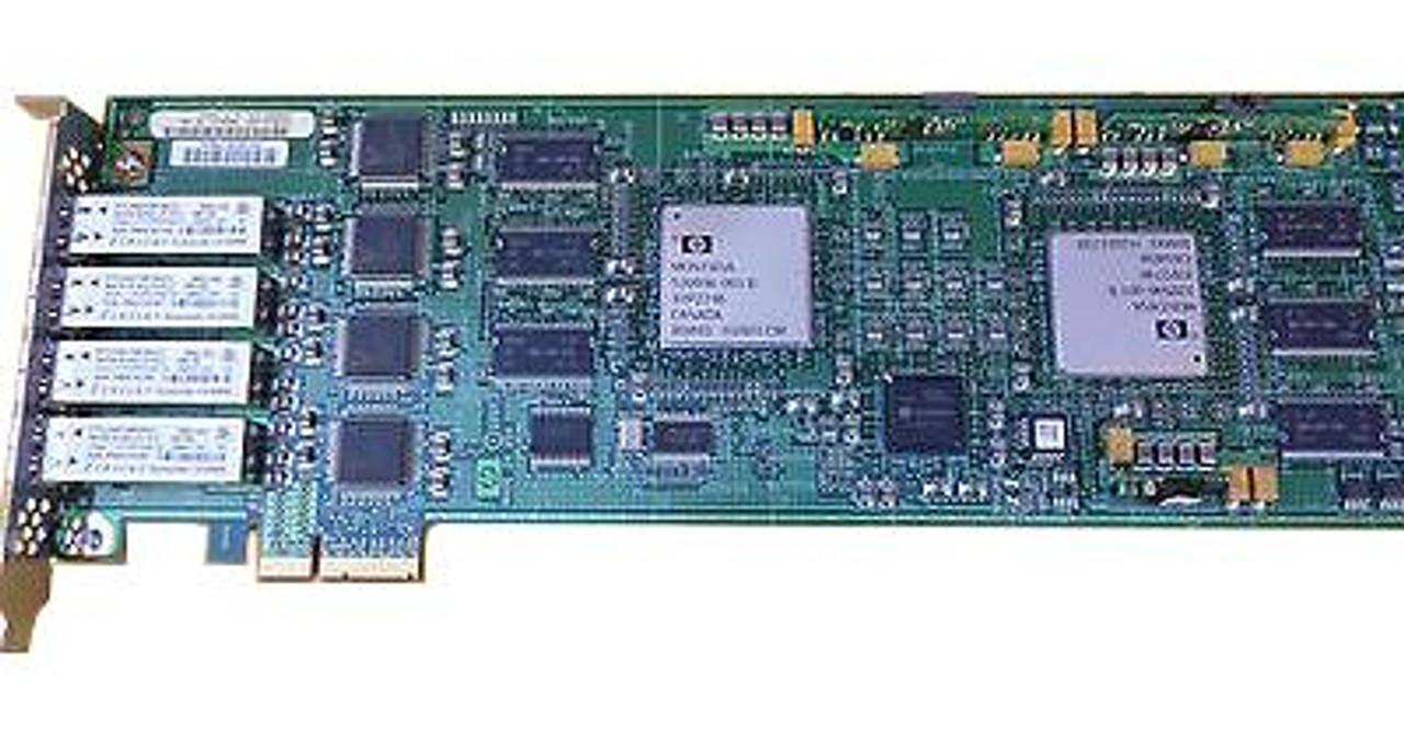 543659-001 HP Quad-Ports 4Gbps Fiber Channel PCI Express Host Bus Network Adapter