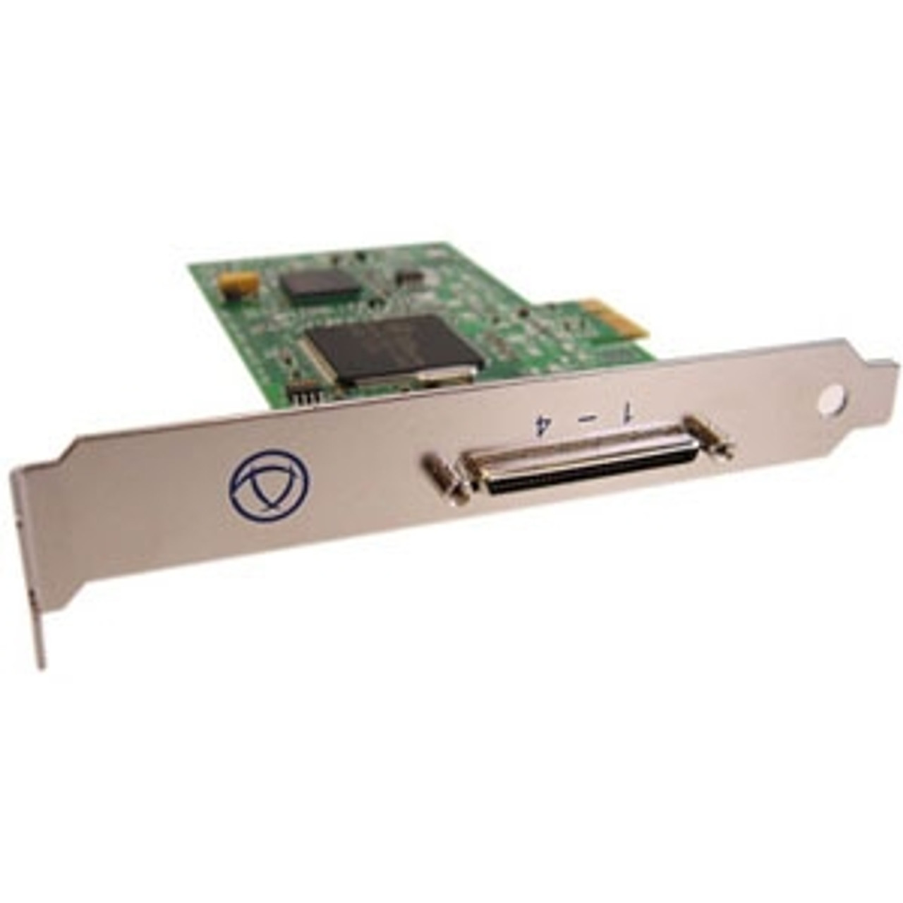 04002080 Perle Systems Perle UltraPort4 Express HD Multiport Serial Card 4 x RS-232 Serial Via Cable Half-length Plug-in Card