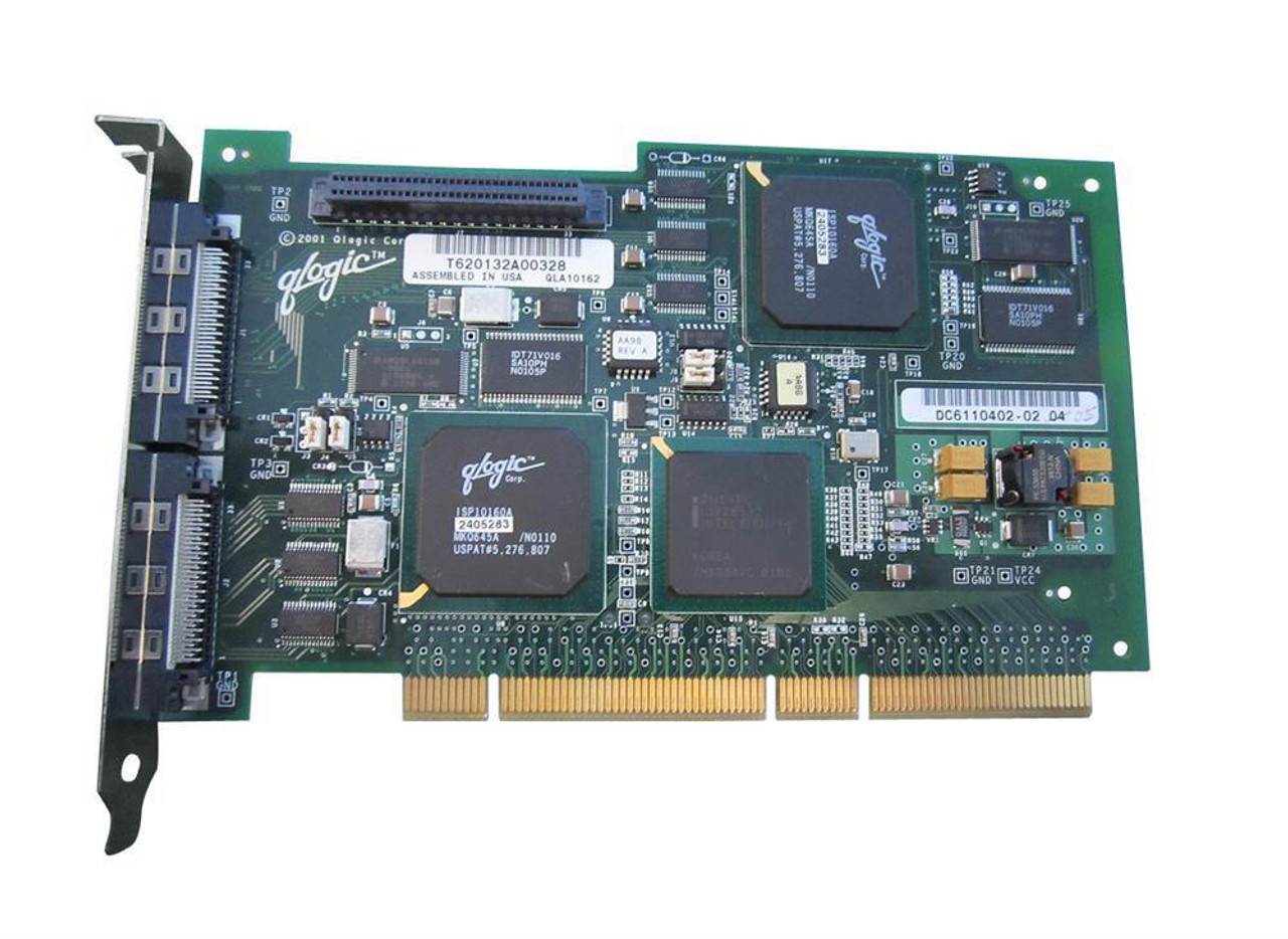 DC6110402-02B QLogic Dual-Ports Vhdci Ultra-3 SCSI PCI Host Network Adapter