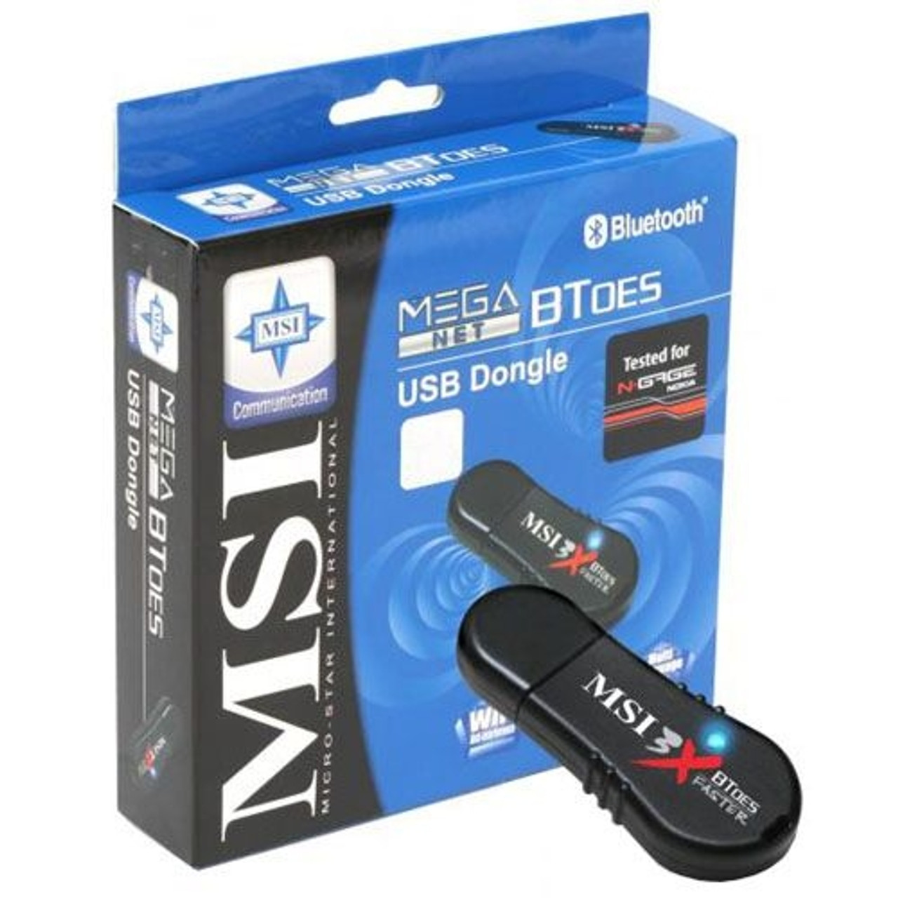 MS-6970B MSI BToes 2.0 Bluetooth 2.0 USB Network Adapter