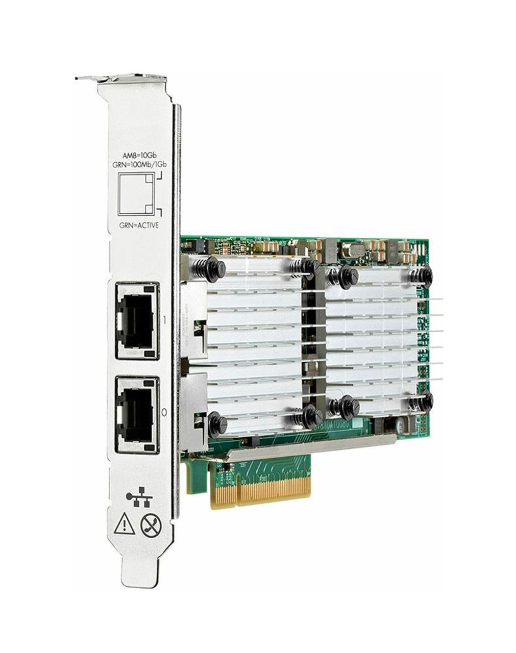 656596-B21#0D1 HP 530T Dual-Ports RJ-45 10Gbps 10GBase-T Gigabit Ethernet PCI Express 2.0 x8 Network Adapter