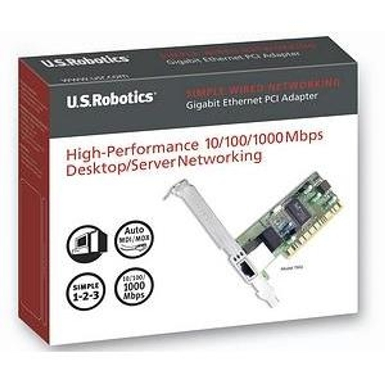 USR997902 U.S. Robotics Gigabit Ethernet PCI Card