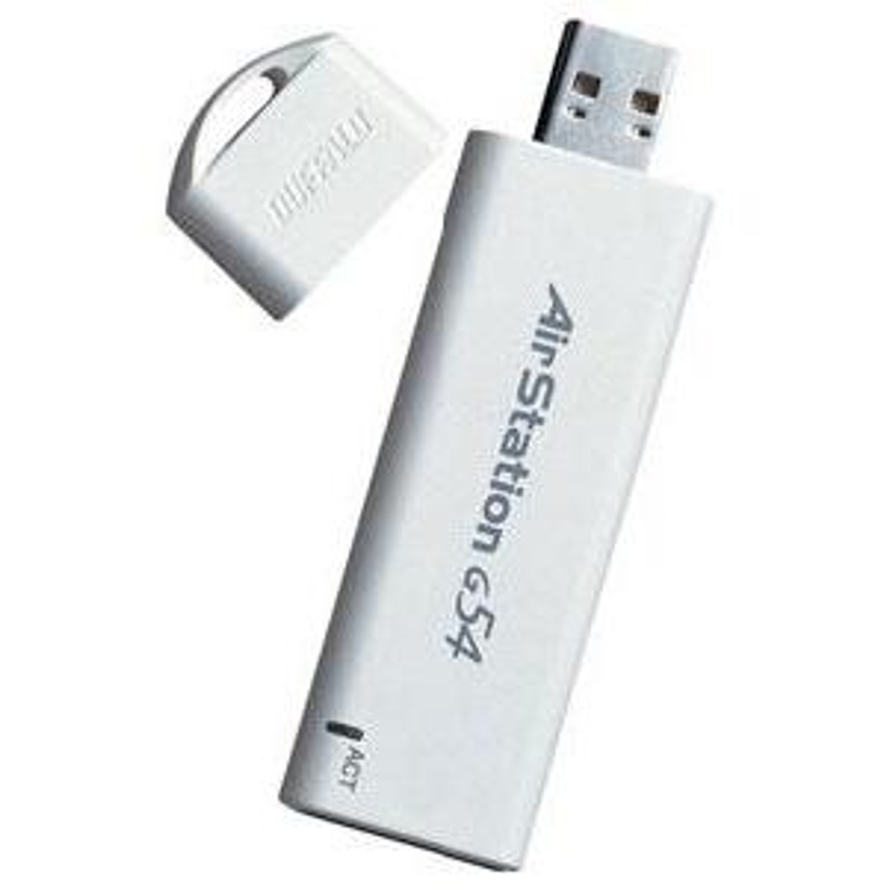 WLI-U2-KG54-AI Buffalo AirStation 54Mbps Wireless USB 2.0 Keychain Adapter