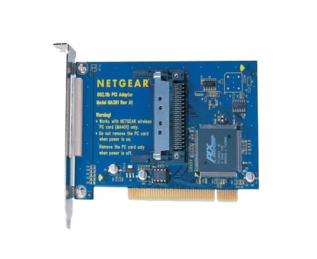 MA301NA NetGear MA301 IEEE 802.11b Wireless PCI Network Adapter (Refurbished)