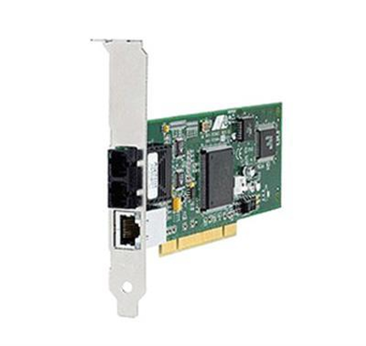 AT-2701FTXA Allied Telesis Dual-Ports RJ-45 100Mbps 10Base-TX/100Base-T Fast Ethernet PCI 2.2 Network Adapter for HP Compatible