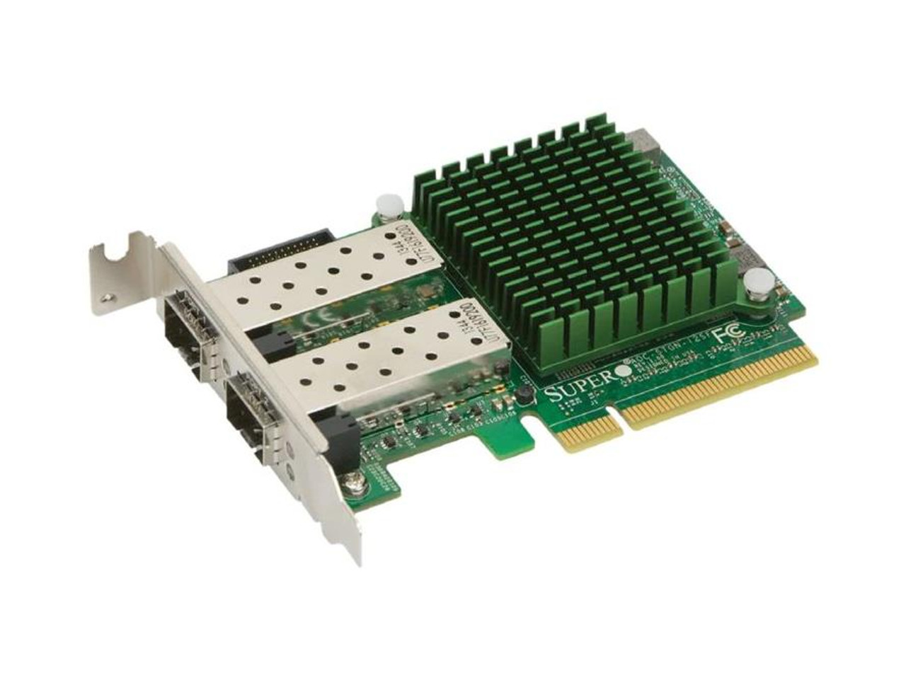 AOC-STGN-I2SF SuperMicro Dual-Ports SFP+ 10Gbps 10 Gigabit Ethernet PCI Express 2.0 x8 Network Adapter