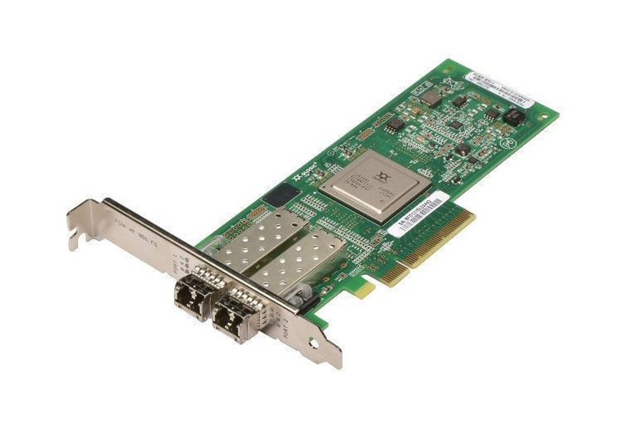 PX281040301F Qlogic Sanblade Dual-Ports SFP 8Gbps Fiber Channel PCI Express Host Bus Network Adapter