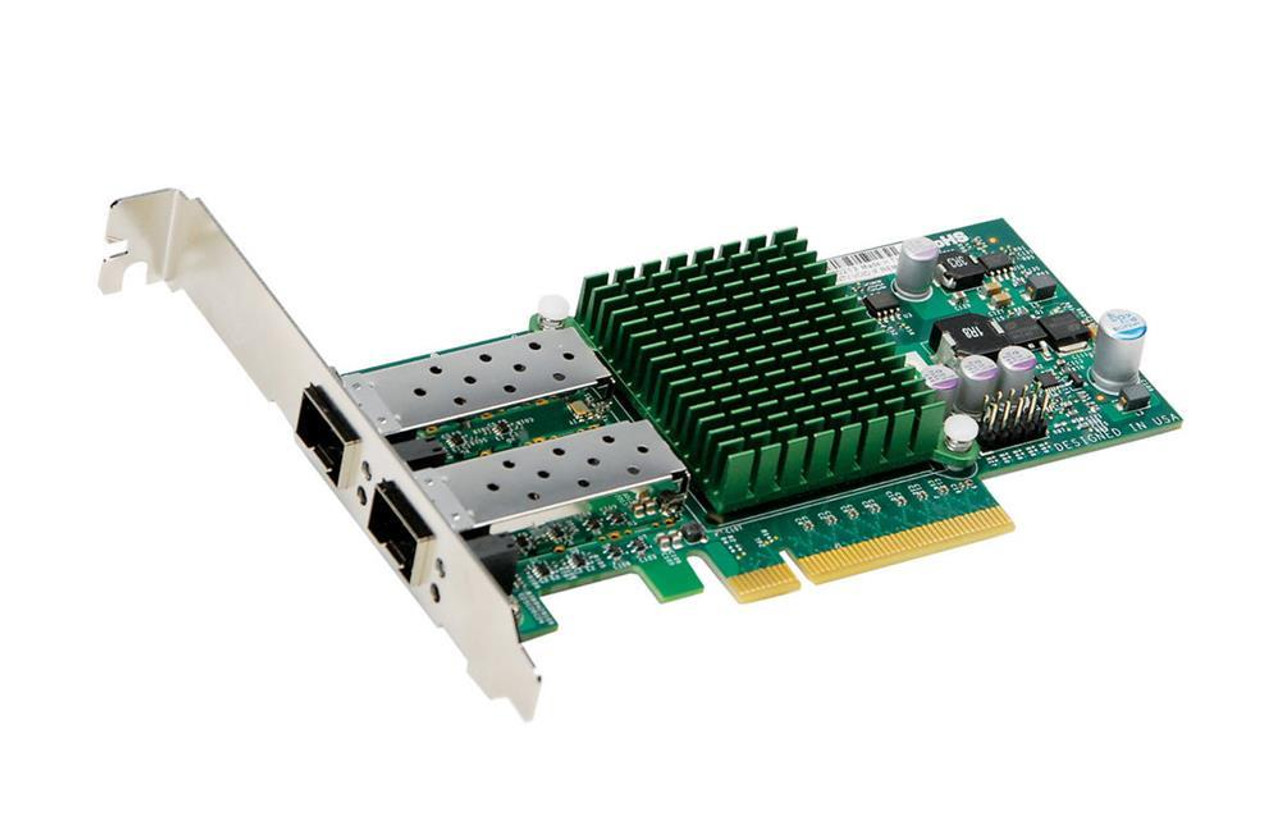 AOC-STGN-I2N SuperMicro Dual-Ports SFP+ 10Gbps 10 Gigabit Ethernet PCI Express 2.0 x8 Network Adapter