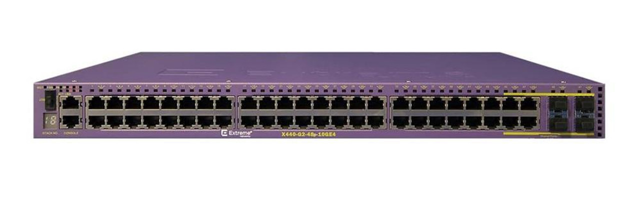 X440-G2 Extreme Networks 48-Ports 10/100/1000Mbps Gigabit Ethernet SFP Switch (Refurbished)