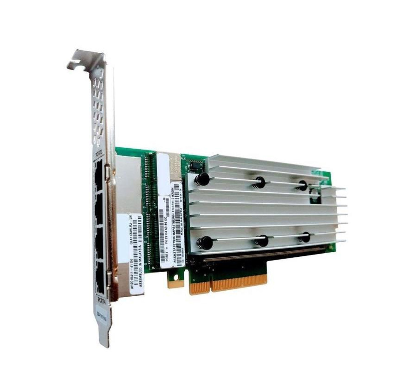 QL41134HLCU Marvell PCIe Gen 3 x 8 Quad-Ports 10Gbps SFP+ DAC SR Optics Network Adapter