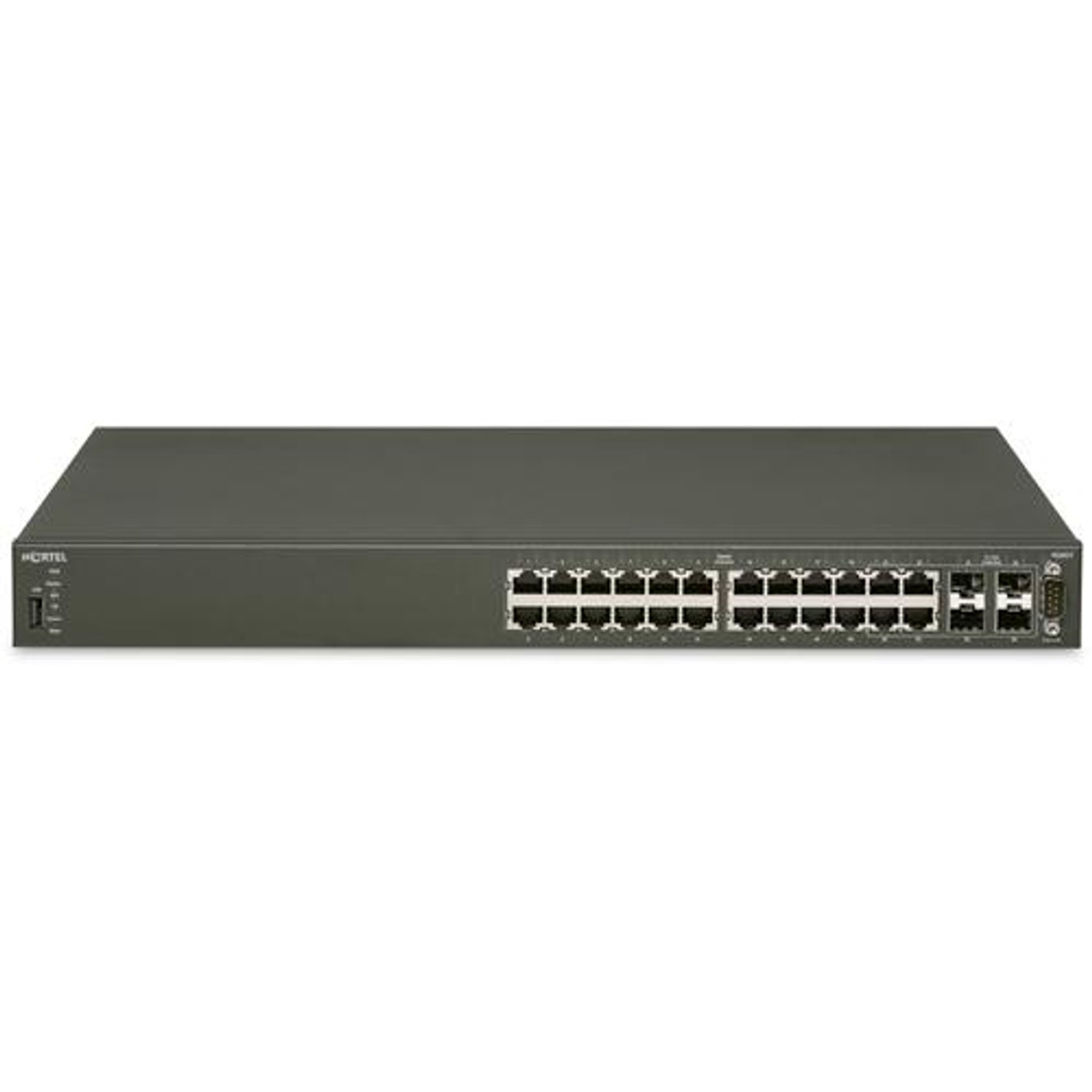 AL4500C05-E6 Nortel 4524GT Gigabit Ethernet Routing External Switch with 24-Ports 10/100/1000 BaseTX Ports SFP with Power Cord (Refurbished)