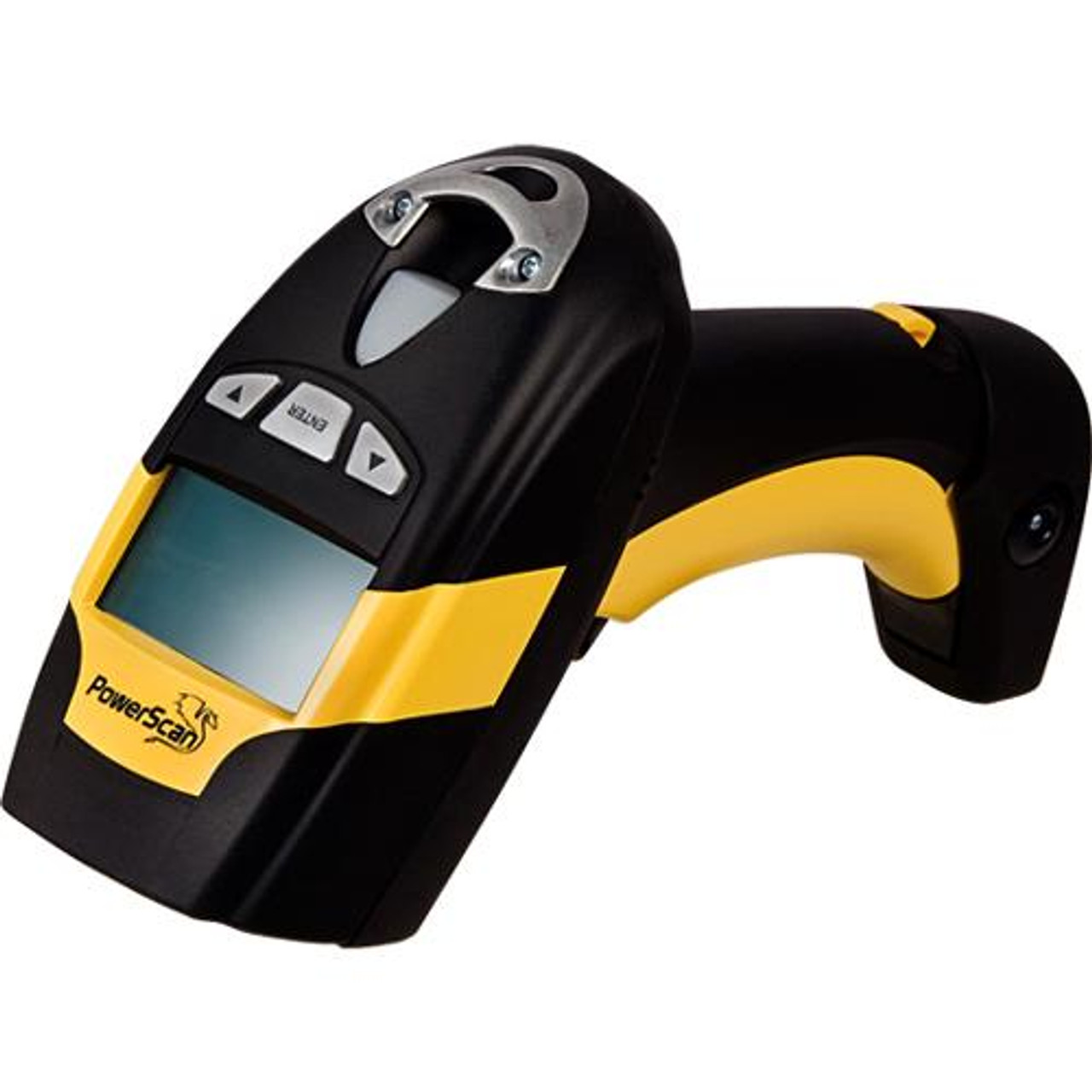 PSRF-7000-01_BSTCK Datalogic PowerScan M8300 Handheld Bar Code Reader Yellow, Black Wireless Radio Frequency Laser 35 scan/s