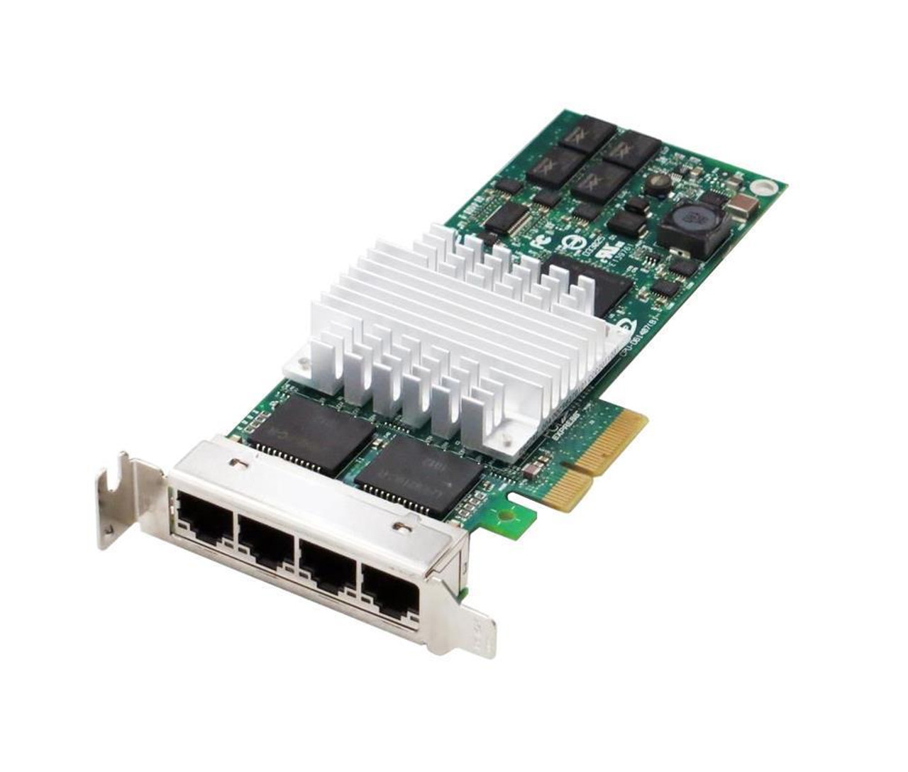 3753481X4446AZ Sun Quad-Ports RJ-45 1Gbps 10Base-T/100Base-TX/1000Base-T Gigabit Ethernet PCI Express x4 Server Network Adapter
