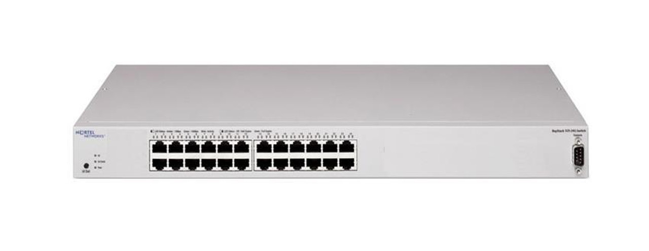 AL2012F45 Nortel BayStack 325-24T Ethernet Switch 24 x 10/100Base-TX LAN (Refurbished)