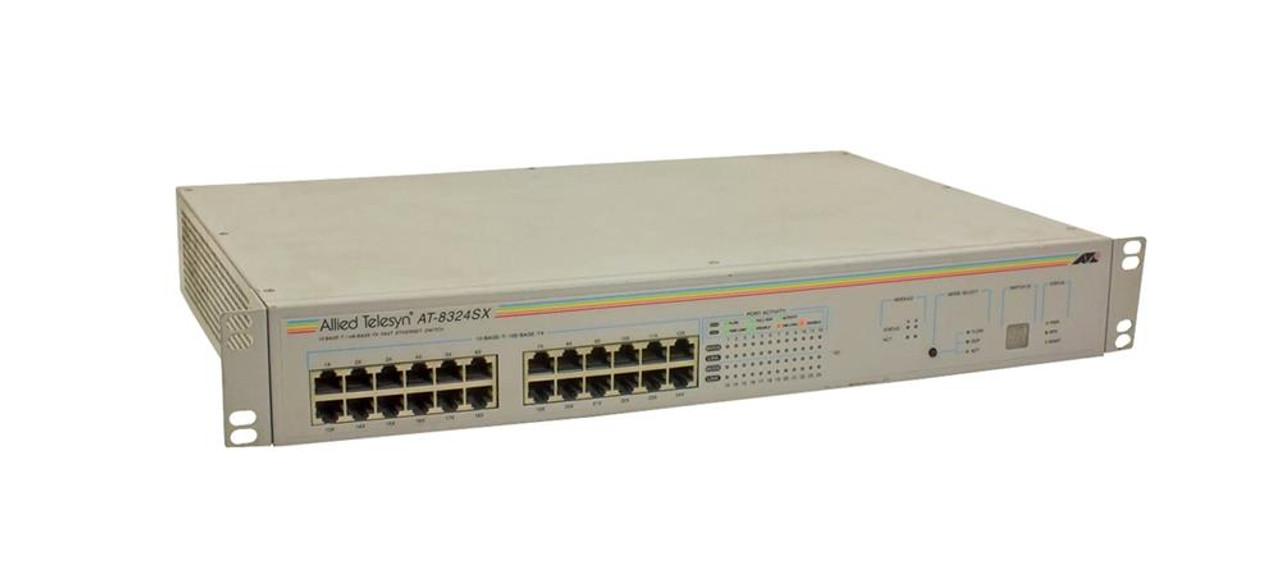 AT-8324SX Allied Telesis 24-Ports Fast Ethernet Switch (Refurbished)