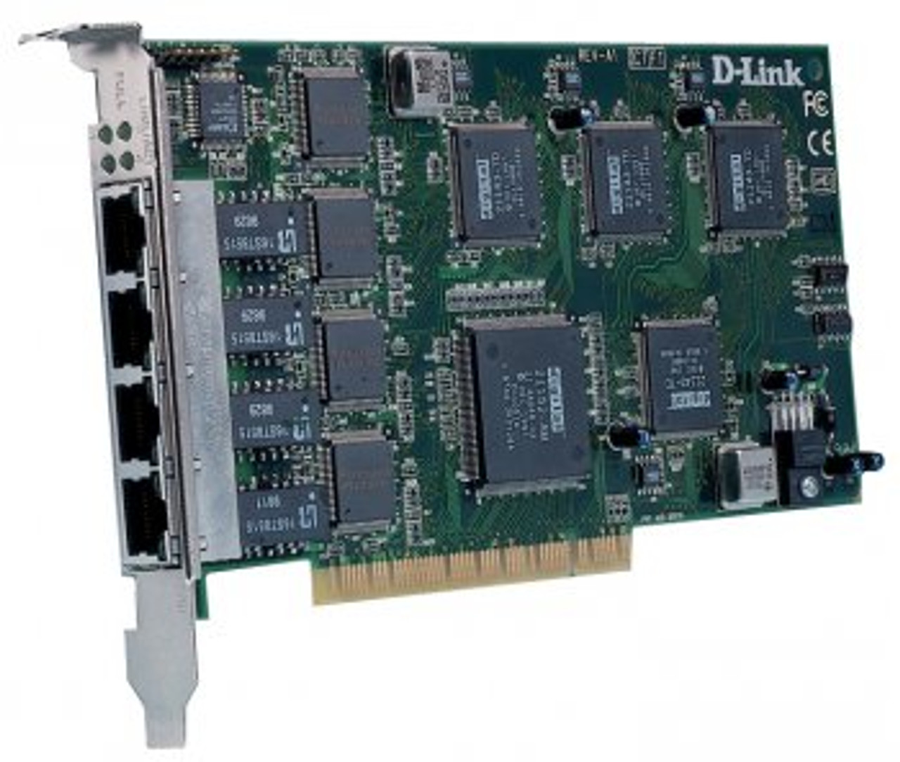 DFE-570TX D-Link Dual Speed 10/100Mbps 4-Port PCI Network Adapter