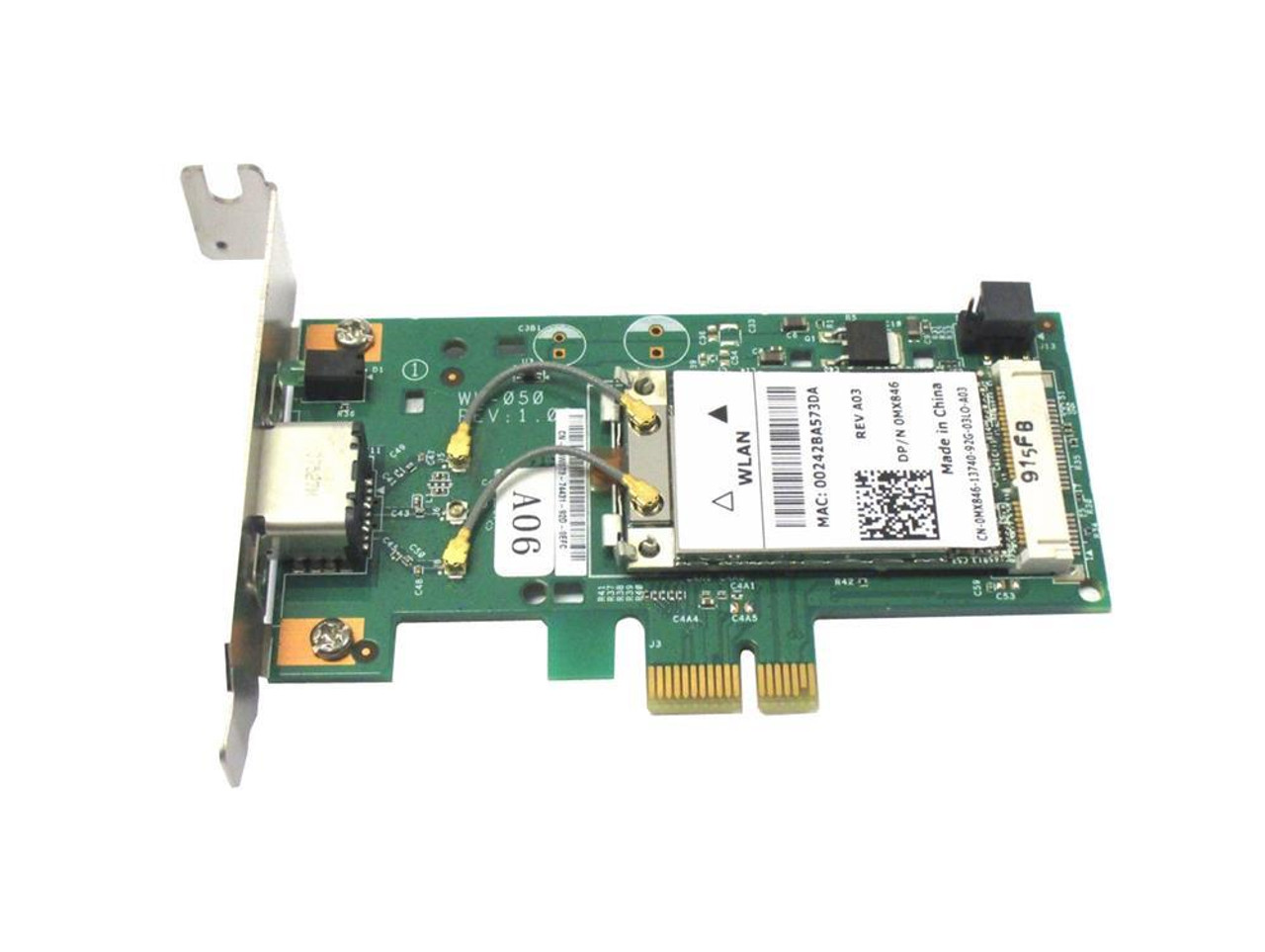 TK208 Dell 64-bit IEEE 802.11b PCI-Express Mini Wlan Wireless G Network Card for Inspiron 518