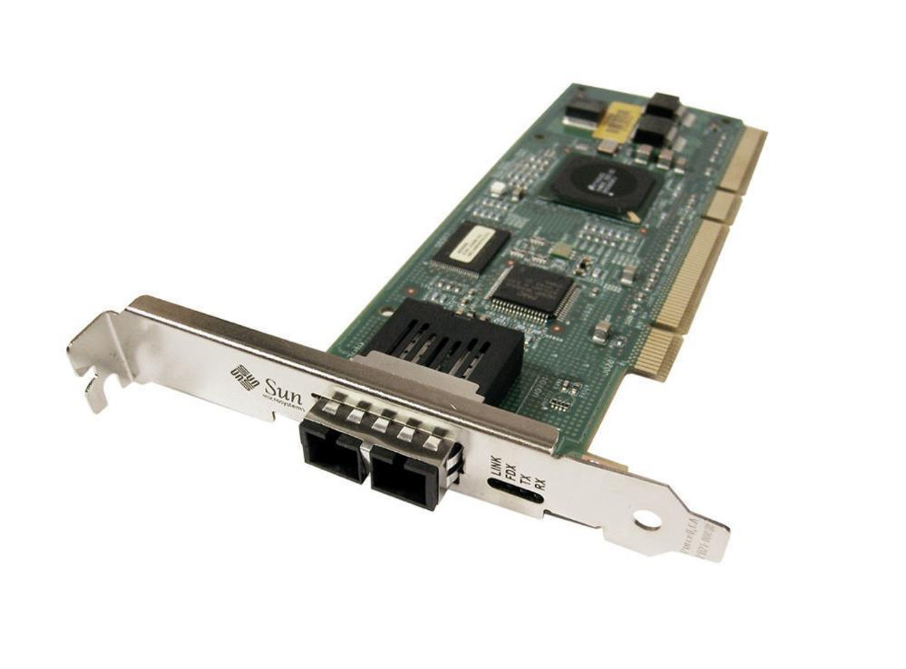 X4151A2NIB Sun GigaSwift Ethernet Fiber PCI 64 / 66MHz Network Adapter MMF (GFS)