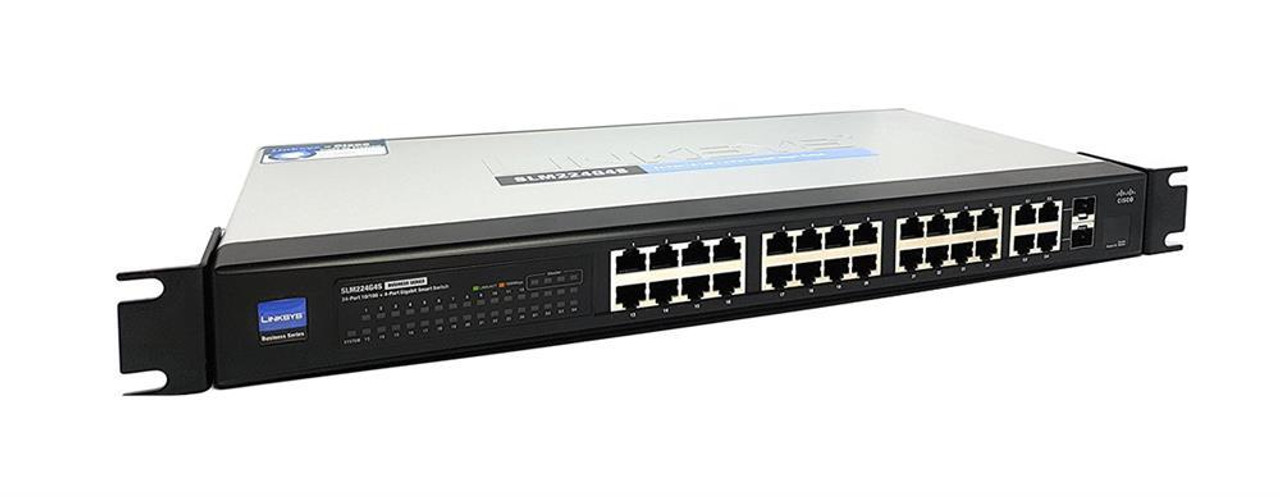 SLM224G4SG5 Cisco 24 Port 10/100 Switch+4gig/sfp (Refurbished)