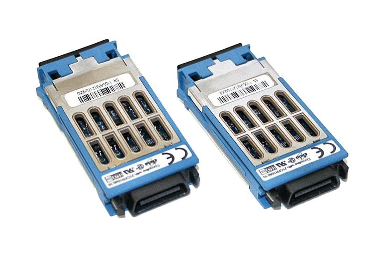 WS-G5484-CIELO Cisco 1Gbps 1000Base-SX Multi-mode Fiber 550m 850nm Duplex  SC Connector GBIC Transceiver Module