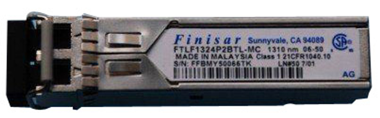 FTLF1324P2BTL-MC Finisar 4.25Gbps 1000Base-X Single-mode Fiber 4km 1310nm Duplex LC Connector SFP (mini-GBIC) Transceiver Module