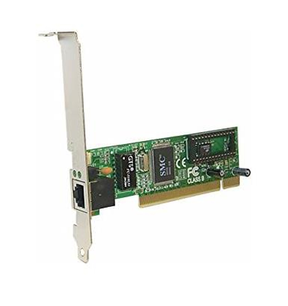 SMC-GT1255FTX-SC SMC EZ Card 10/100 Combo Adapter PCI 1 x RJ-45 1 x SC 10/100Base-TX 100Base-FX